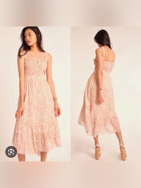 LoveShackFancy “Tove” Dress in Vanilla Foam – Size 6 Medium Excellent! Gorgeous